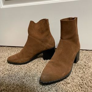 Brown suede Treasure & Bond Boots